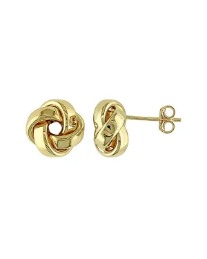 10K Love Knot Studs