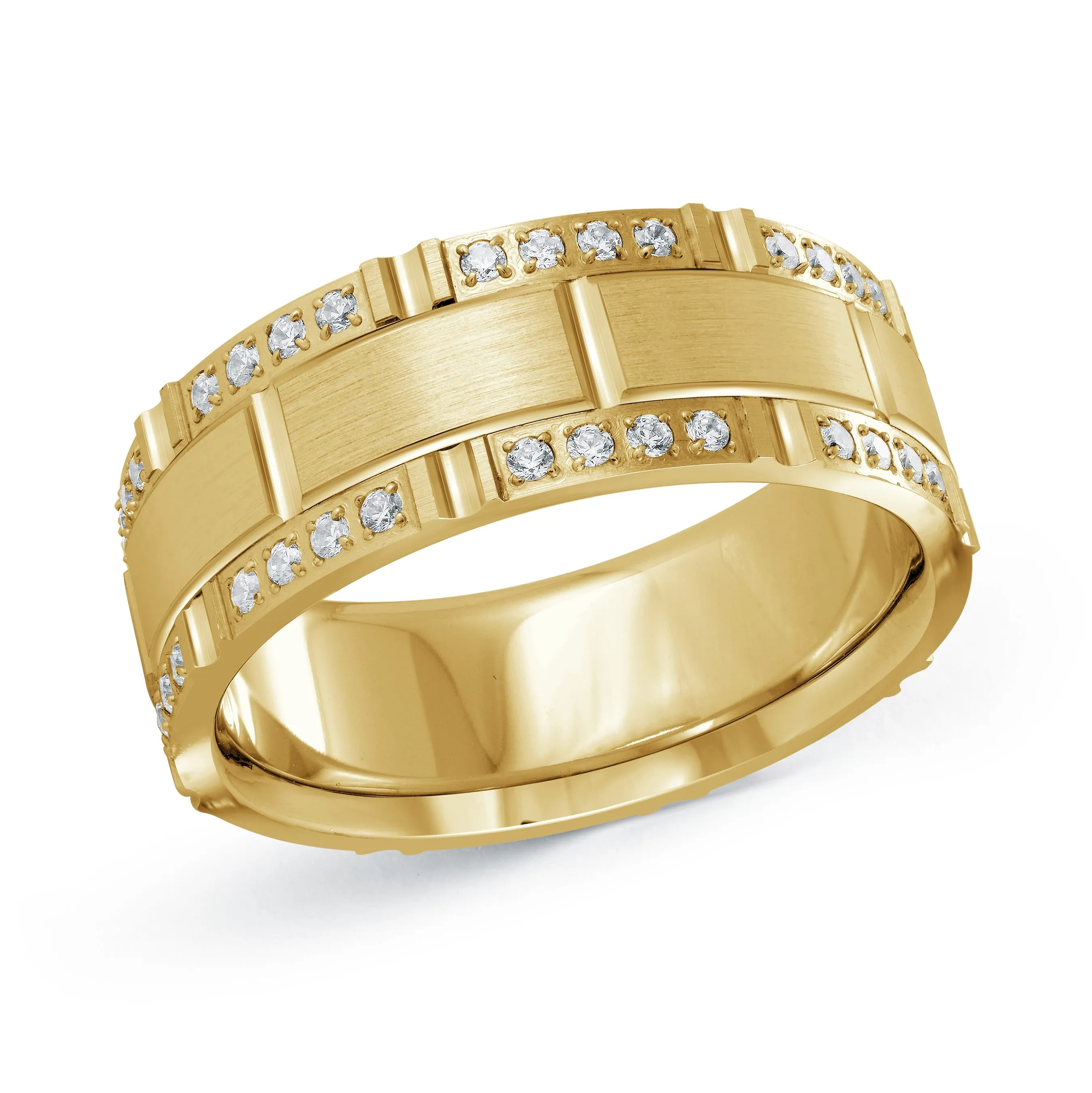 14K Yellow Gold Ring from the Executif Collection by Malo - FJMD-085-8Y