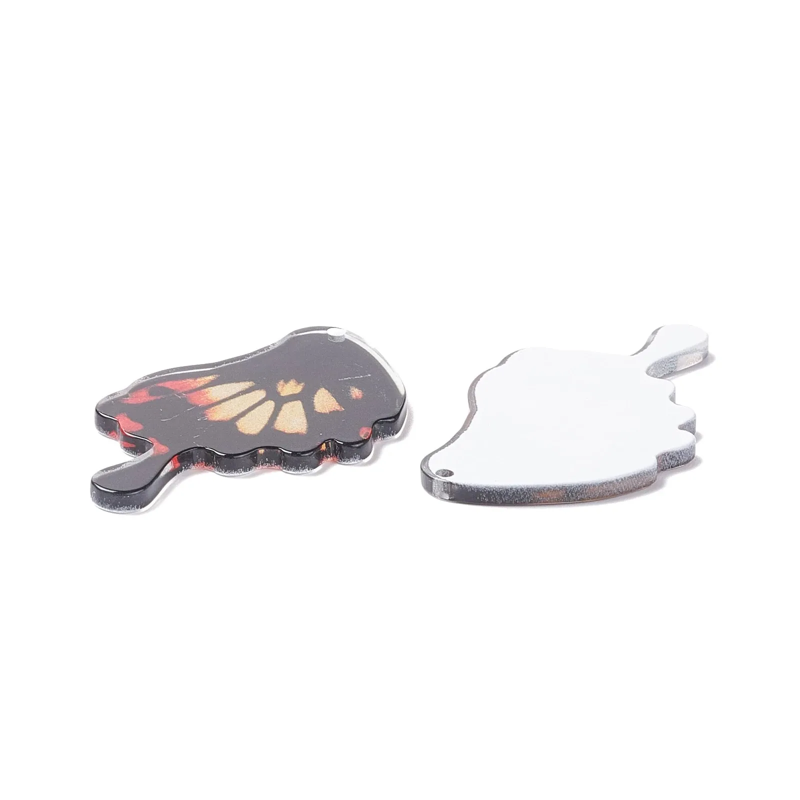 20pcs Butterfly Wings Acrylic Pendants Charms DIY Jewellery Making