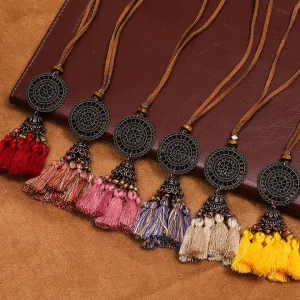 Boho Sundry Color Tassel Pendants