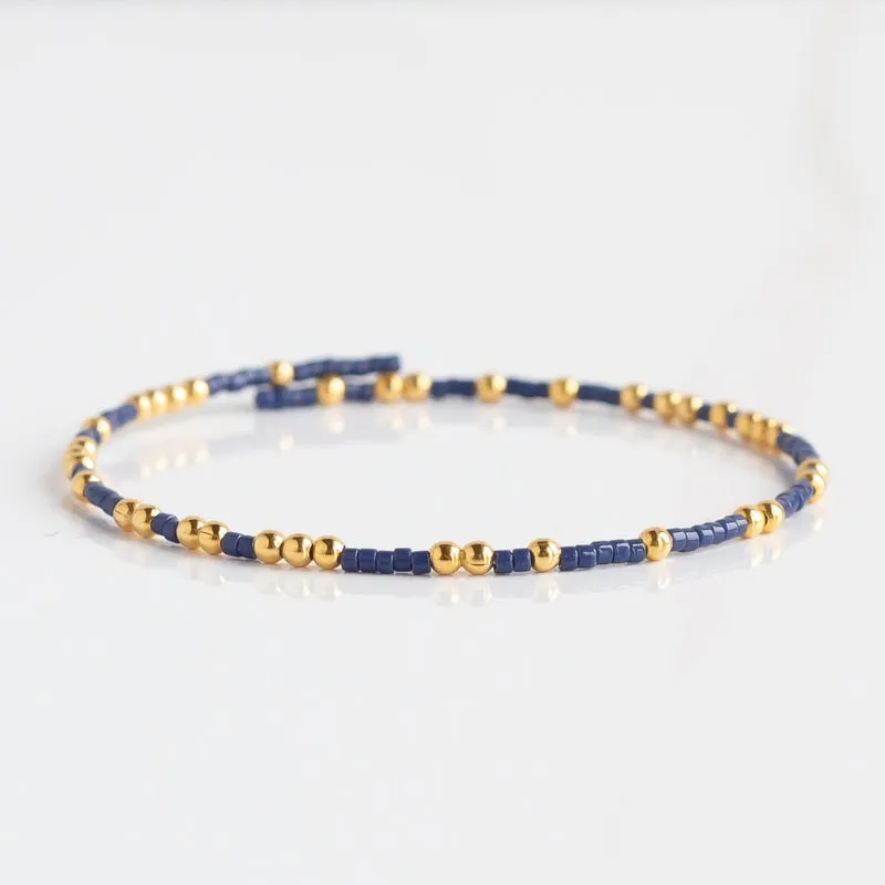 Confetti Navy Bangle