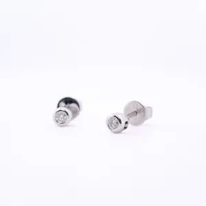 Diamond 3mm Stud Earrings