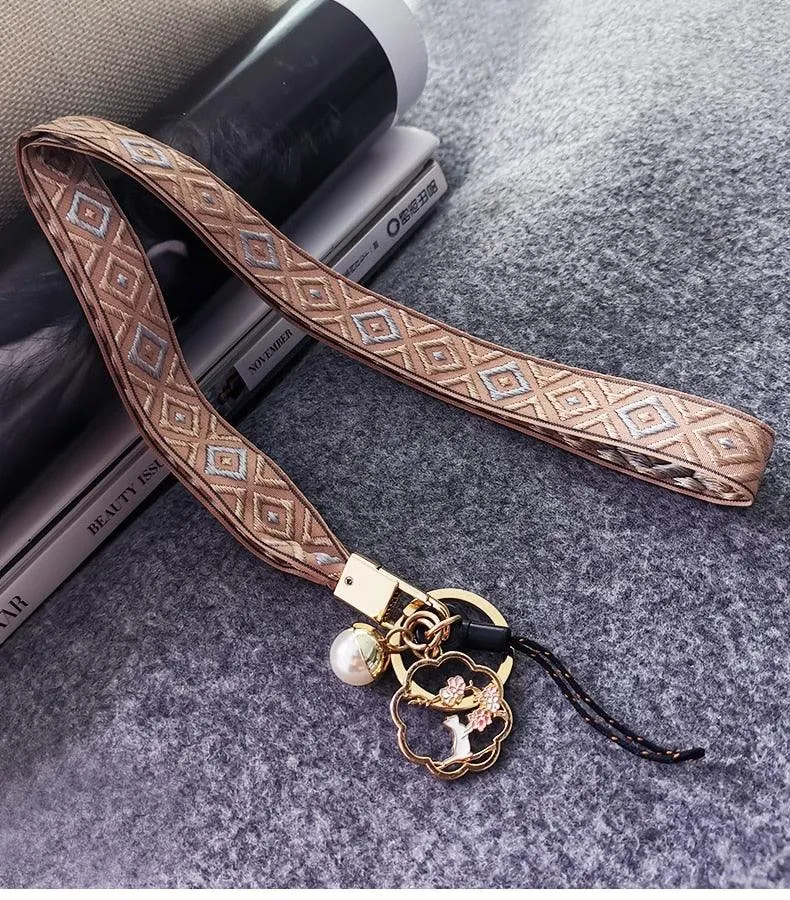 Ethnic Pattern Phone Lanyard