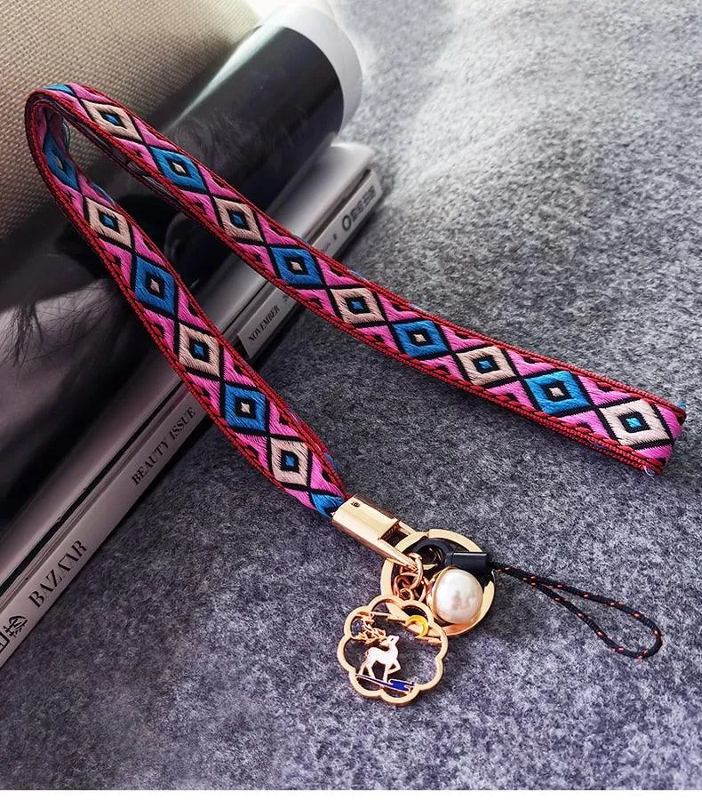 Ethnic Pattern Phone Lanyard