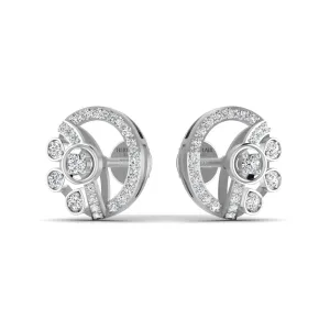 Exquisite Silver Stud Earring