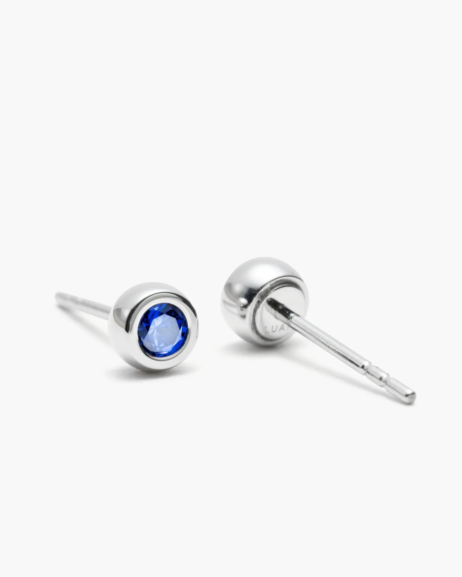 Gala Blue Sapphire Studs