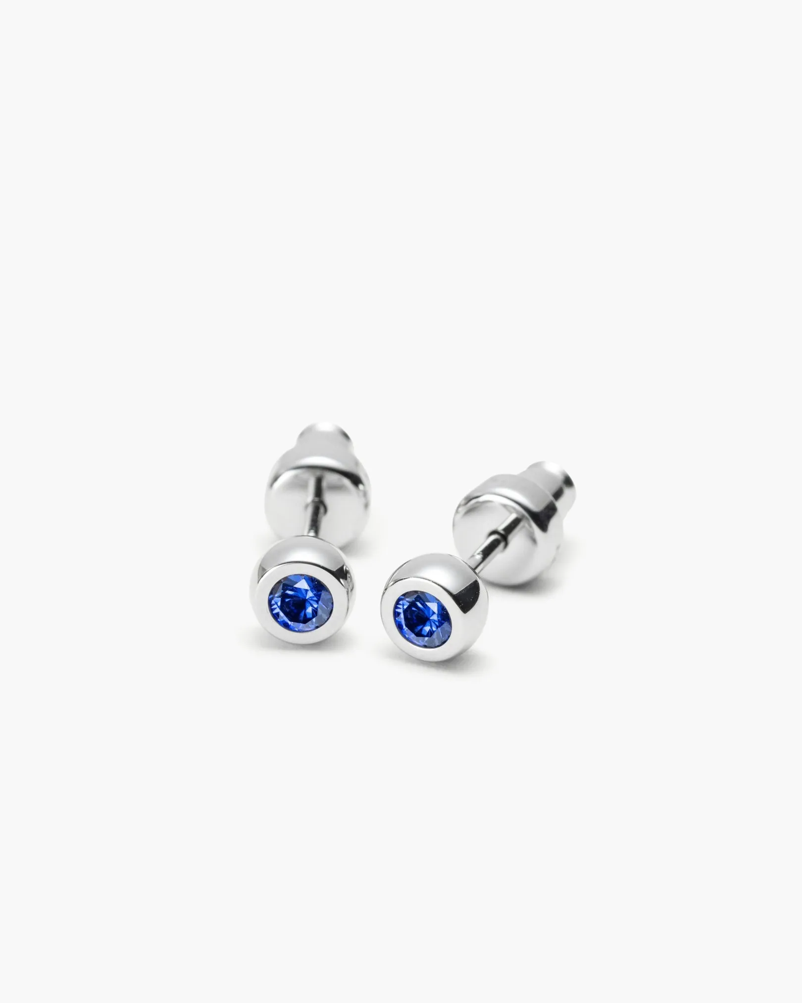 Gala Blue Sapphire Studs