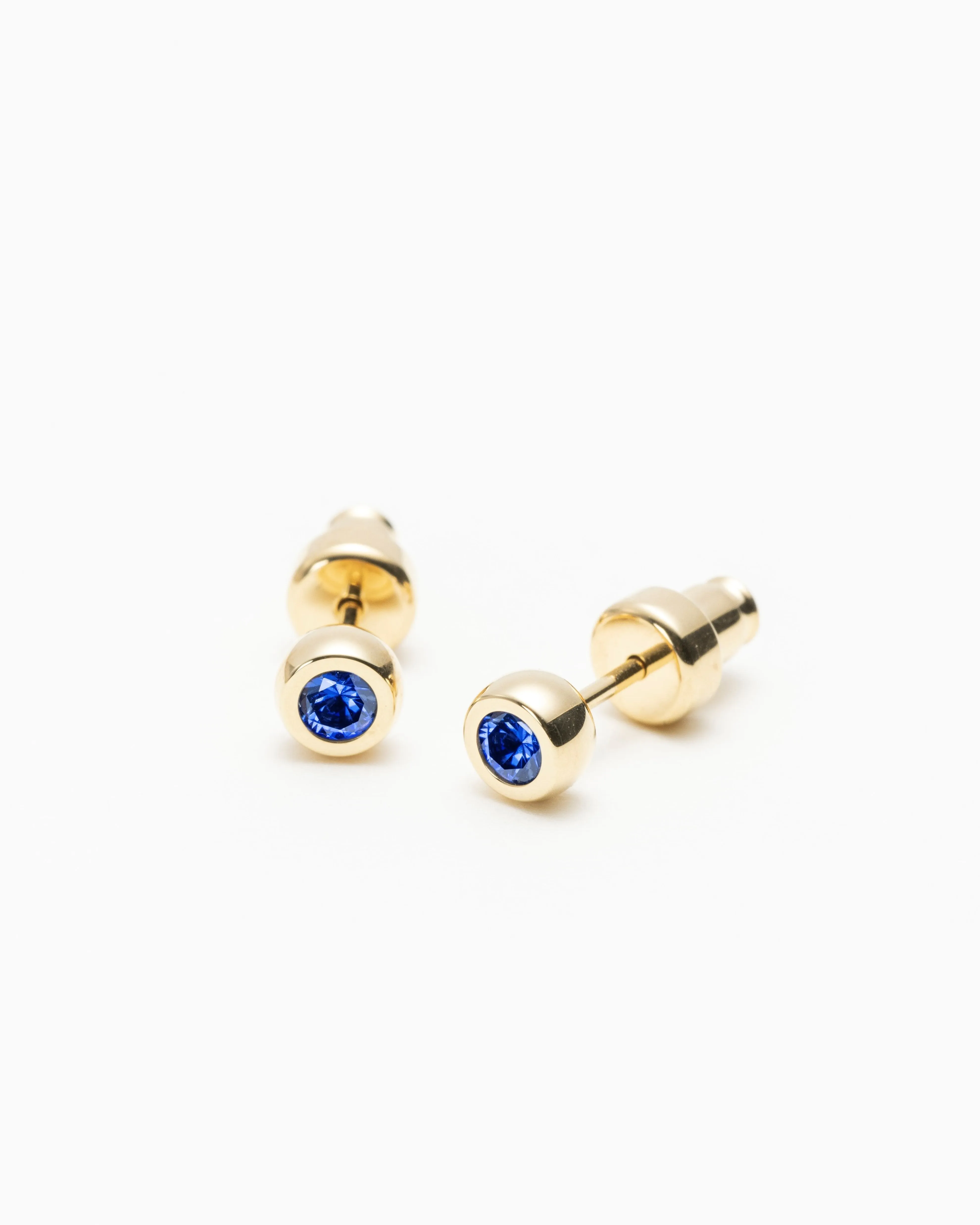 Gala Blue Sapphire Studs