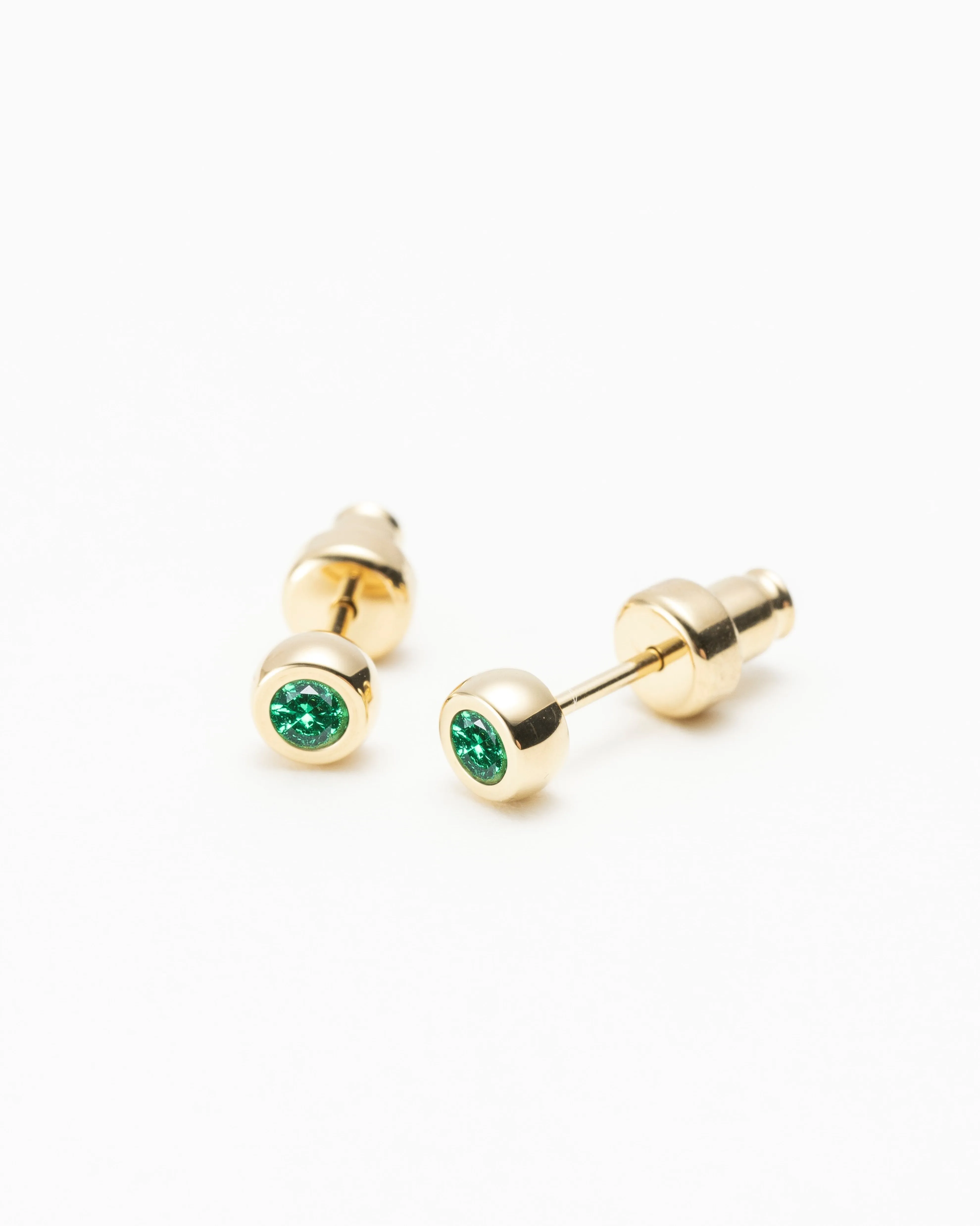 Gala Emerald Studs