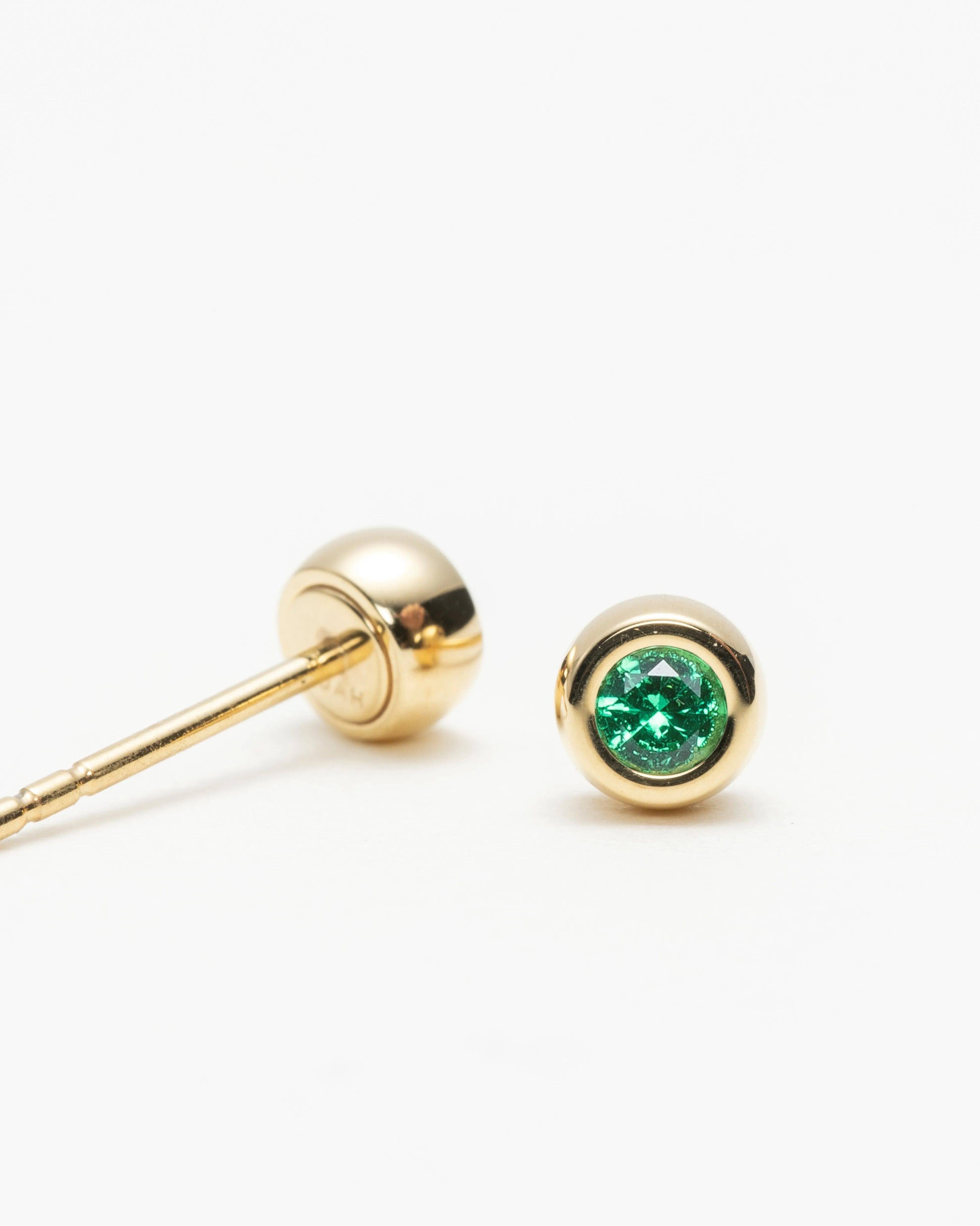 Gala Emerald Studs