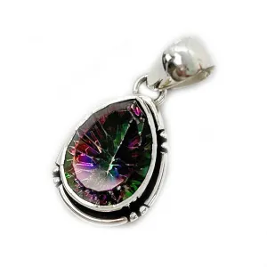 Gloria Mystic Topaz Teardrop Pendant