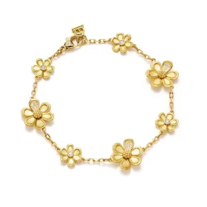 Golden Flower Bracelet