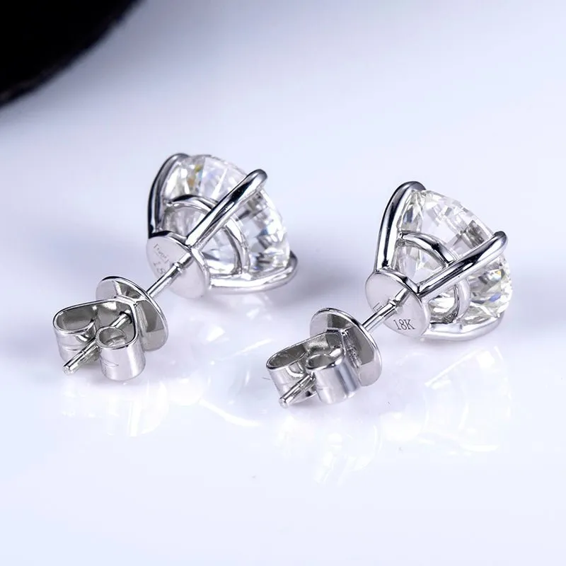 Lab Diamond Stud Earrings