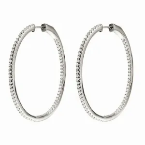 Ladies' Earrings Folli Follie 3E18S024C 3,5 cm