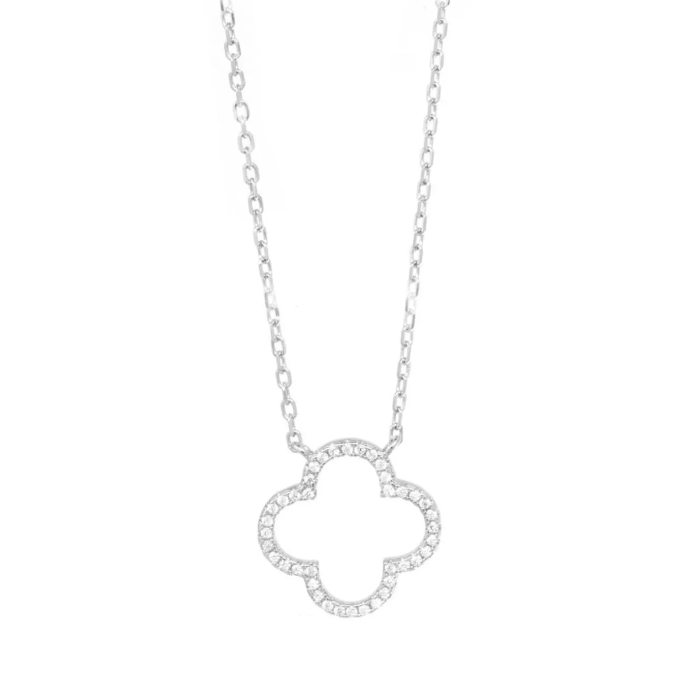 Luck of Love Necklace - Sterling Silver