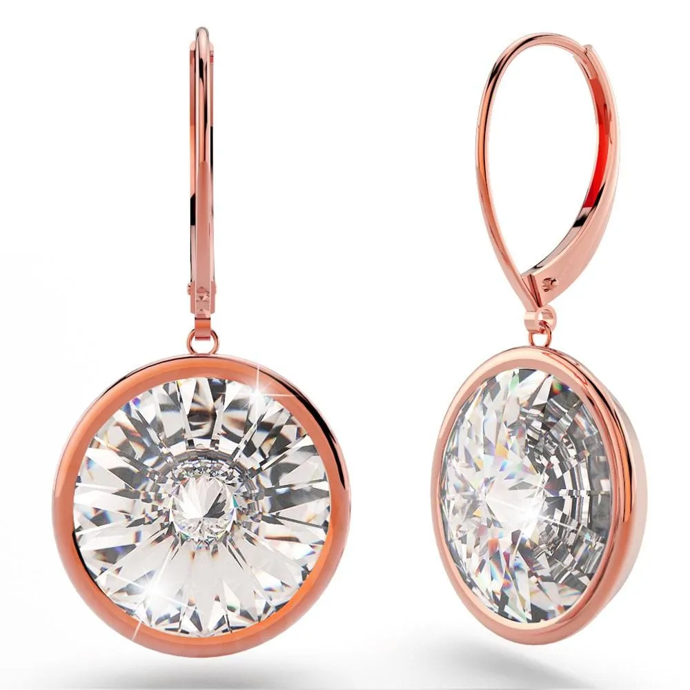 Lux Glow Drop Earrings Embellished With SWAROVSKI Crystals