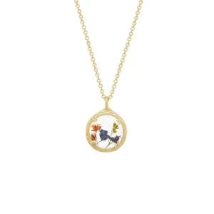 Mini Vermeil Baby's Breath Necklace