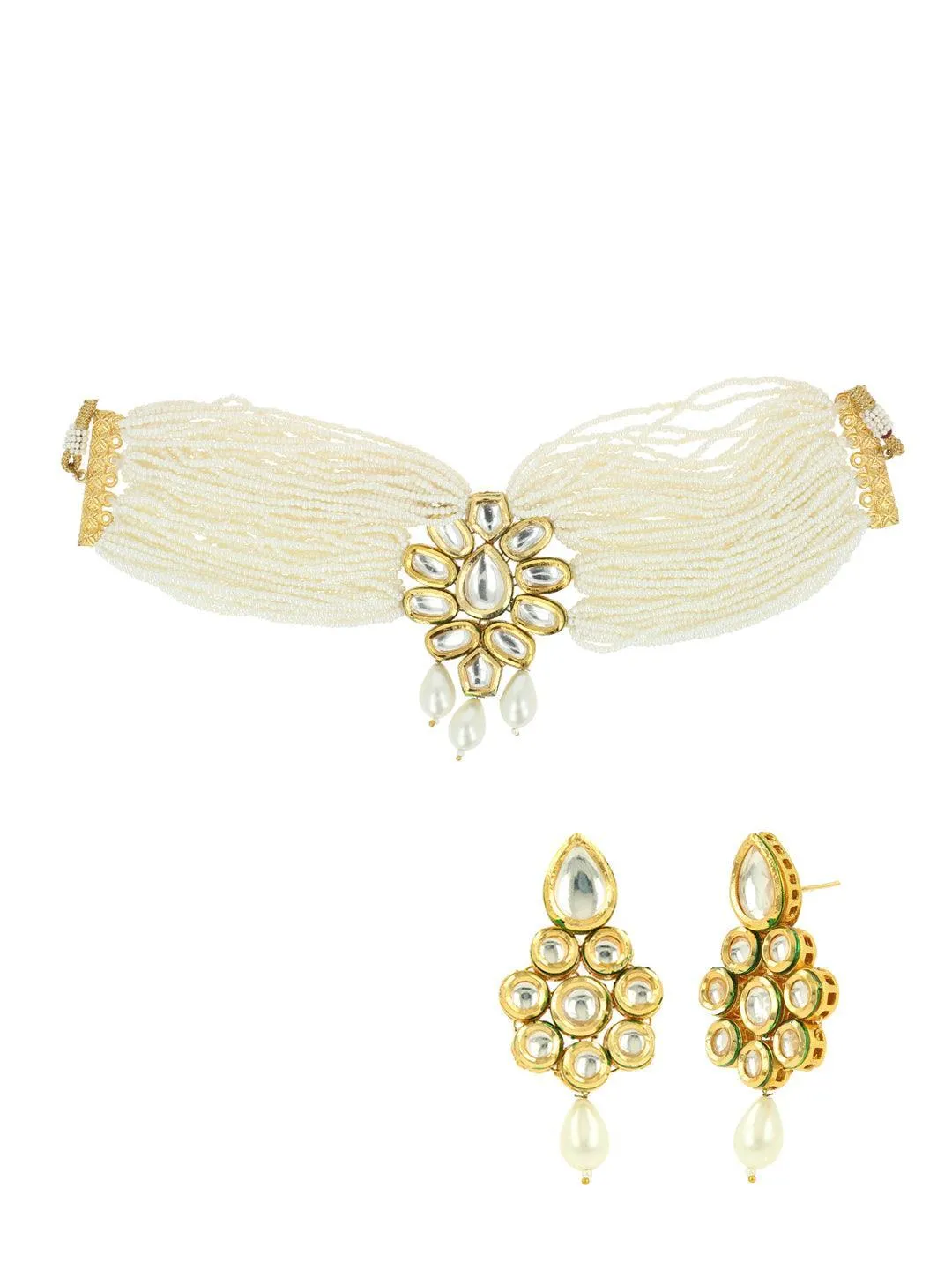 Moti Kundan Choker Small