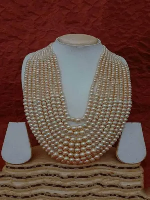 Multi Layered Pearl Necklace