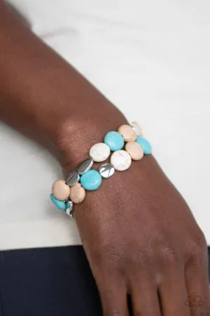 Paparazzi Bracelet ~ Simply Sedimentary - Multi