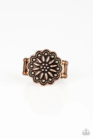 Paparazzi Ring ~ Desert Sunflower - Copper