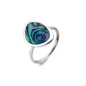 Paua Shell Rockpool Ring