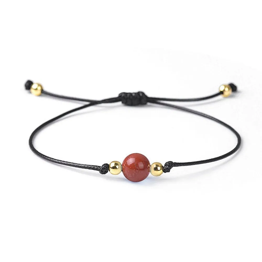 Red Jasper Birthstone Bracelet