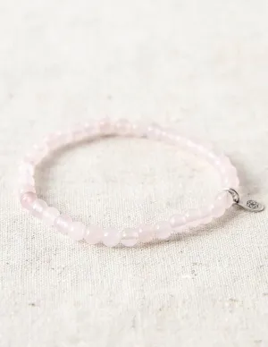 Rose Quartz Mini Gemstone Bracelet