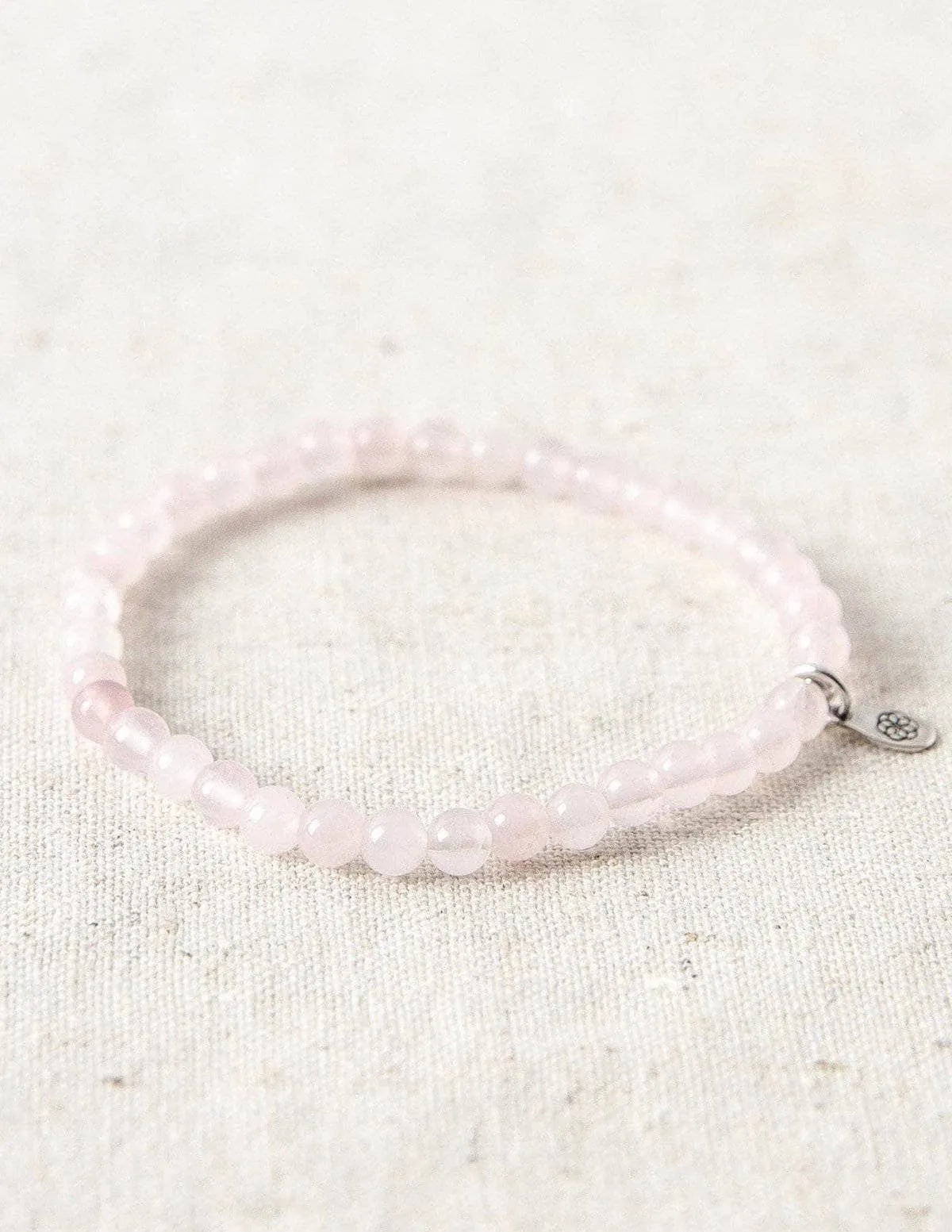 Rose Quartz Mini Gemstone Bracelet