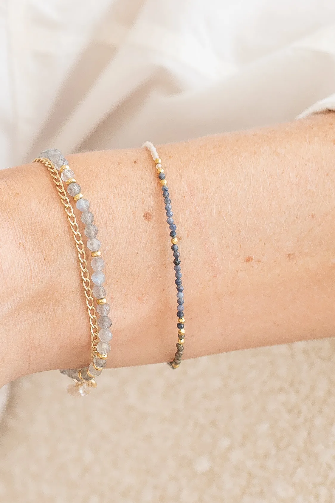 Sapphire Charm Bracelet