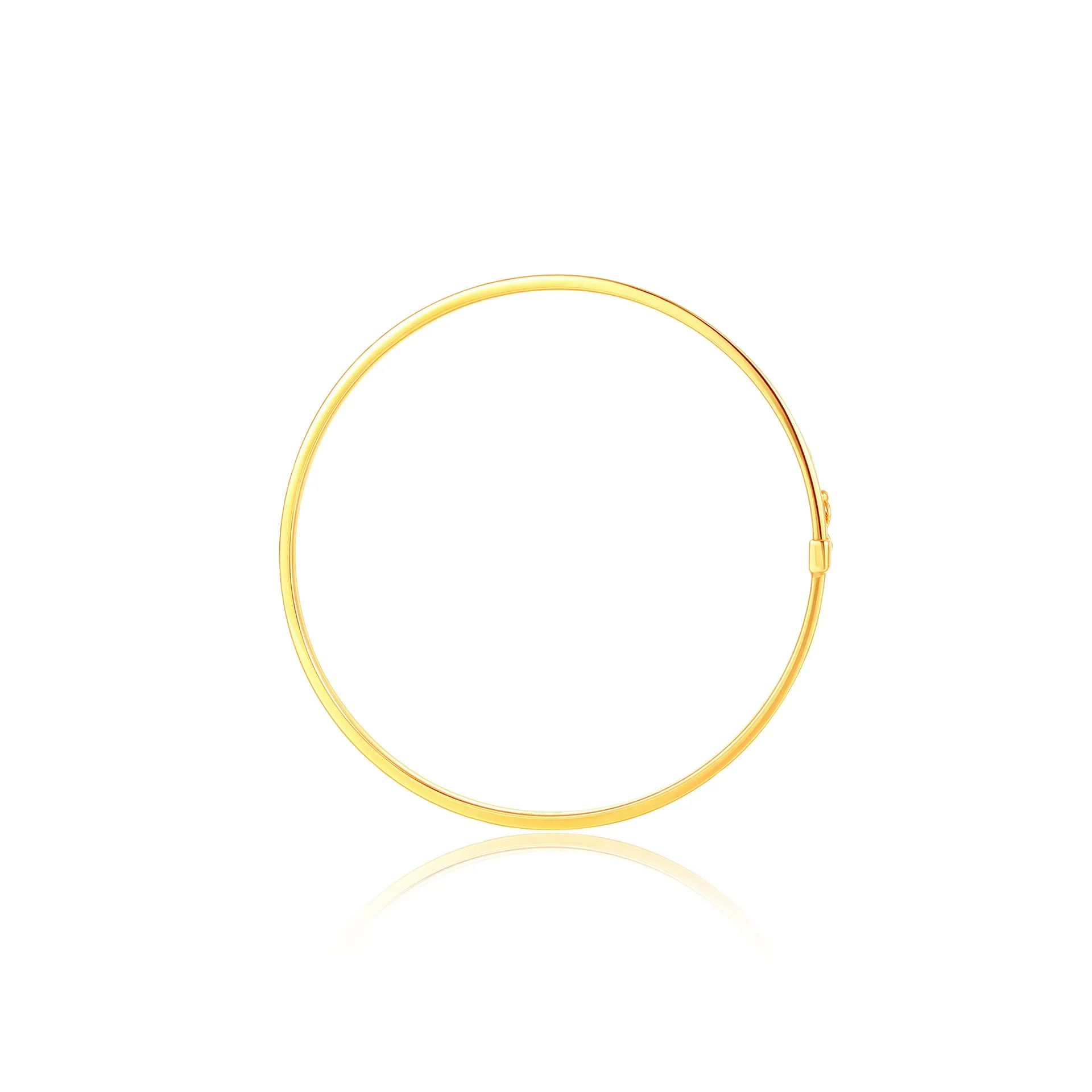 TAKA Jewellery 916 Gold Round Shaped Bangle