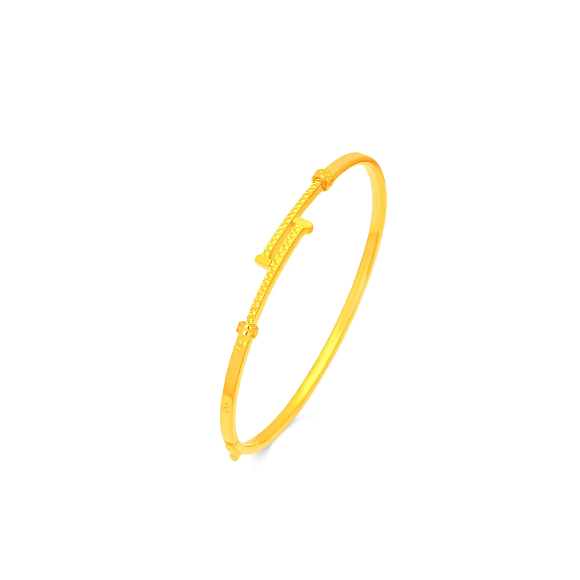 TAKA Jewellery 999 Pure Gold 5G Bangle