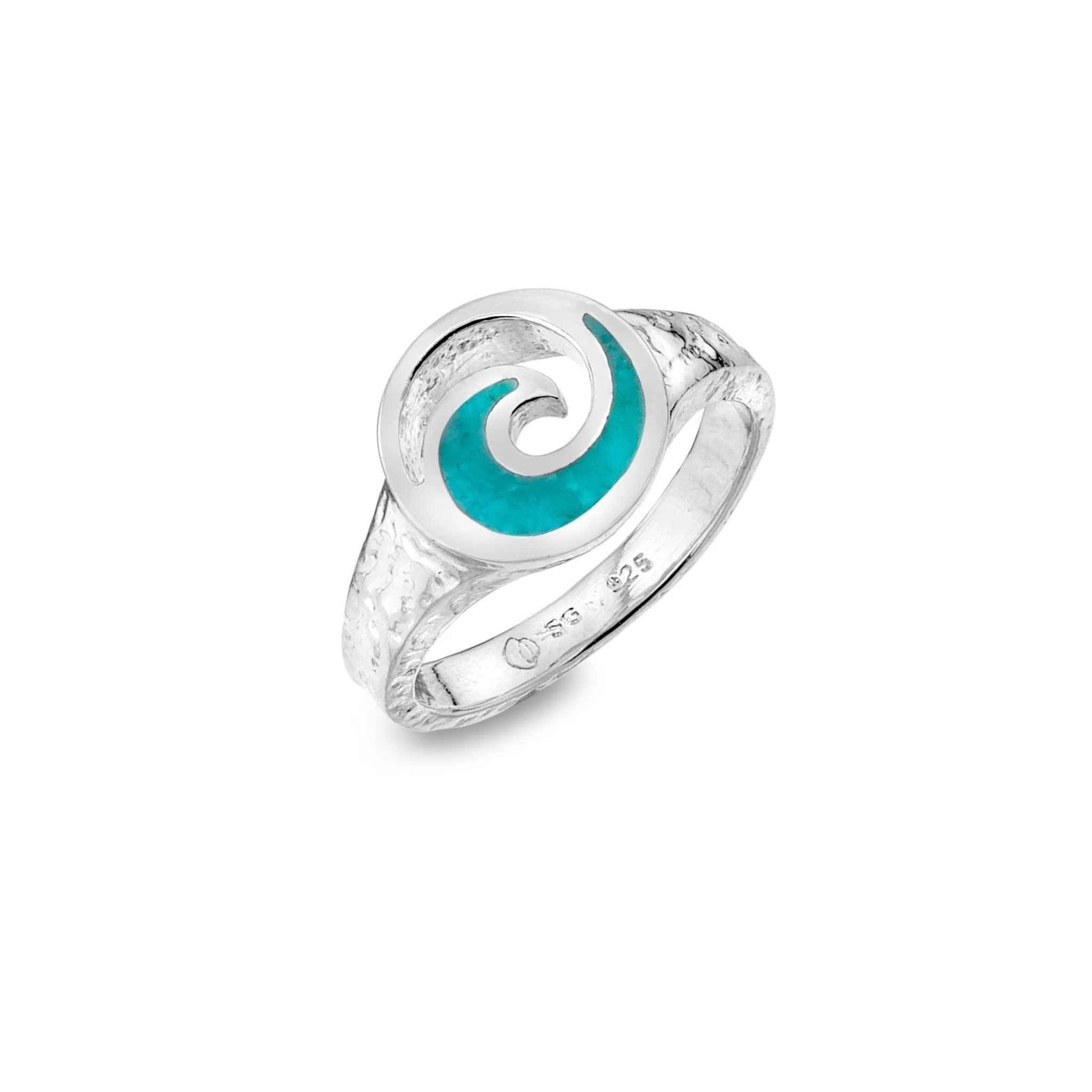 Turquoise Wave Ring